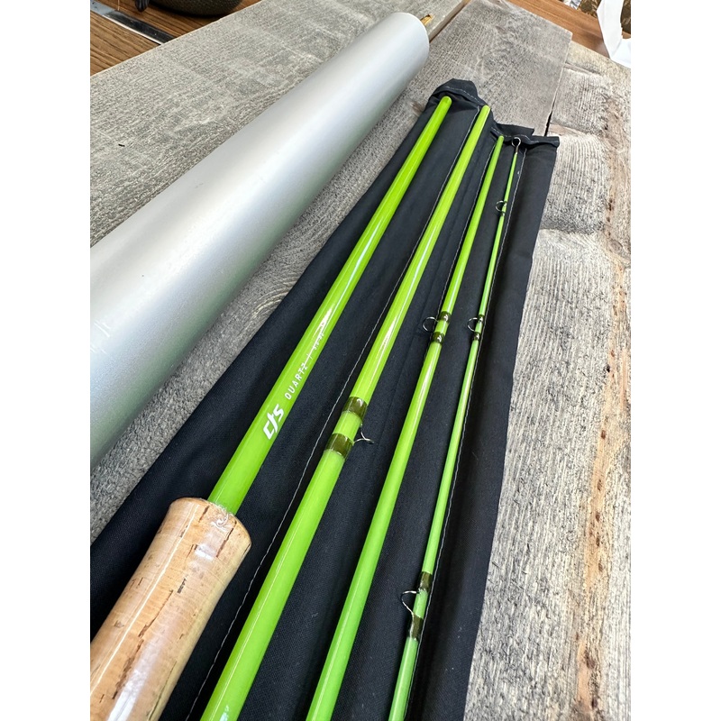 CTS Fiberglass Fly Rod 8′ 6 6wt  (used)