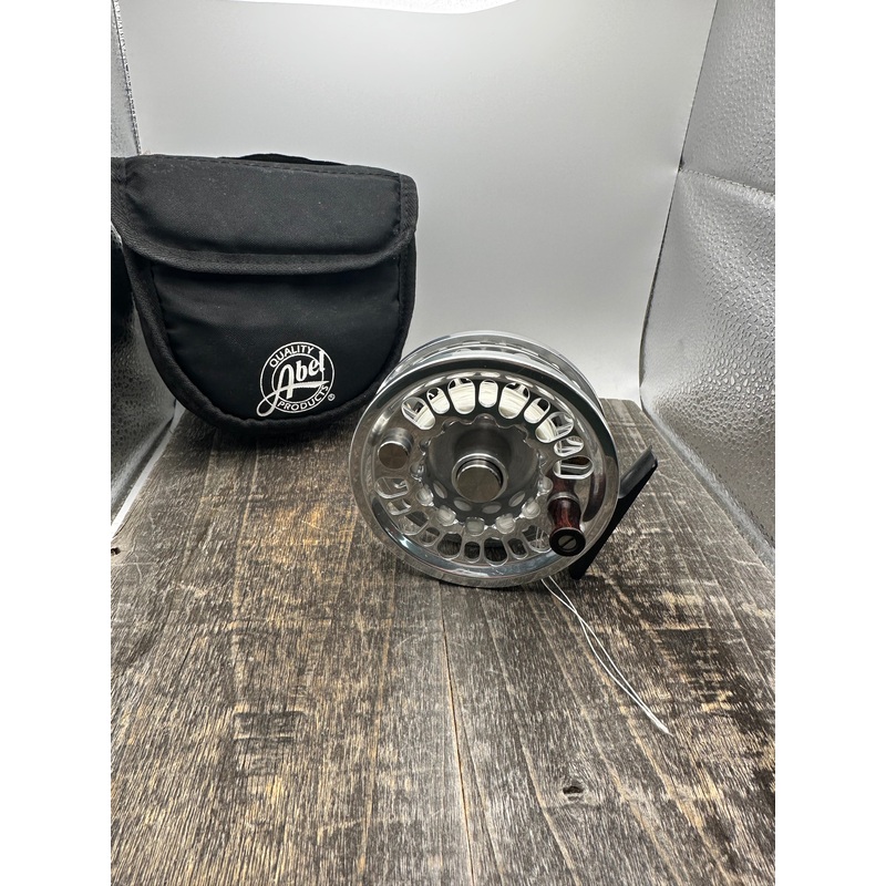 Abel Super 6 Silver Fly Reel- (used)