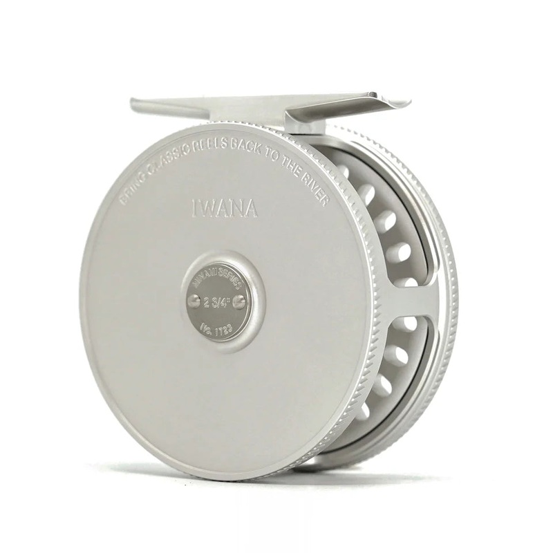 Iwana Minami Fly Reel|2 3/4″|3″|Silver|Black|Green|LHW
