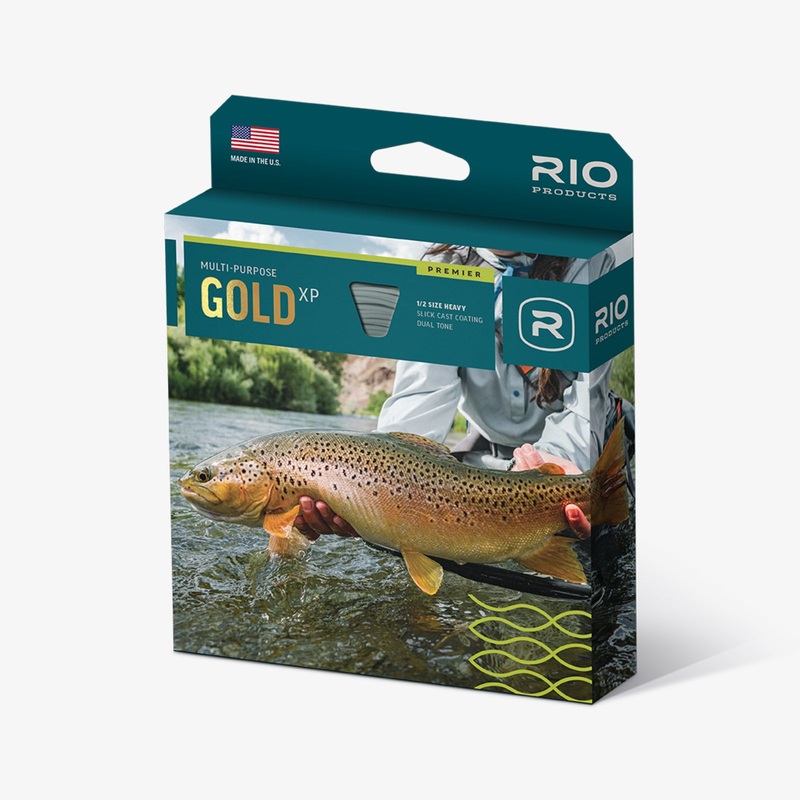 Rio Premier Gold XP Fly Line|WF3F|WF4F|WF5F|WF6F|WF7F|WF8F|Moss/Electric Green