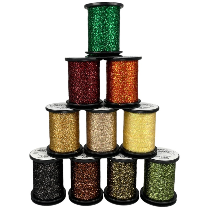 Semperfli Micro Glint Nymph Tinsel Collection