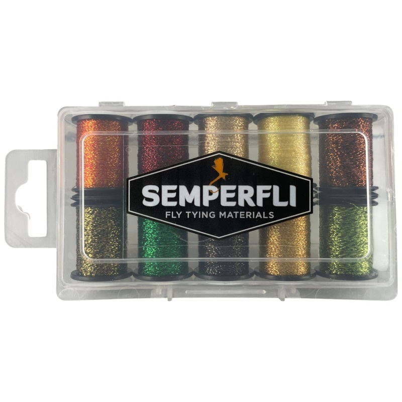 Semperfli Micro Glint Nymph Tinsel Collection