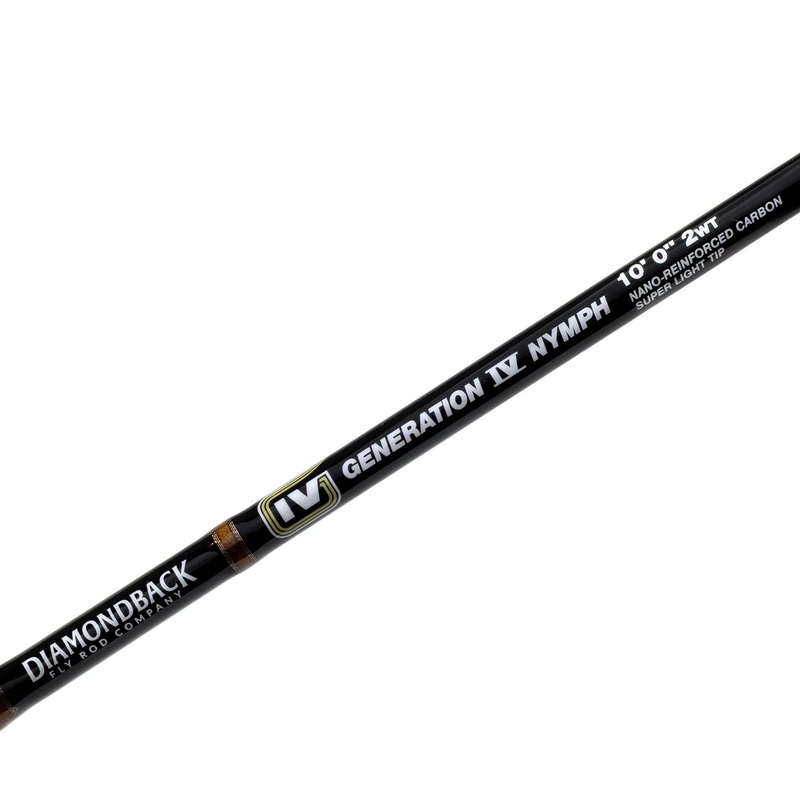 Diamondback Gen. IV Nymph Rod – Carbon Grip