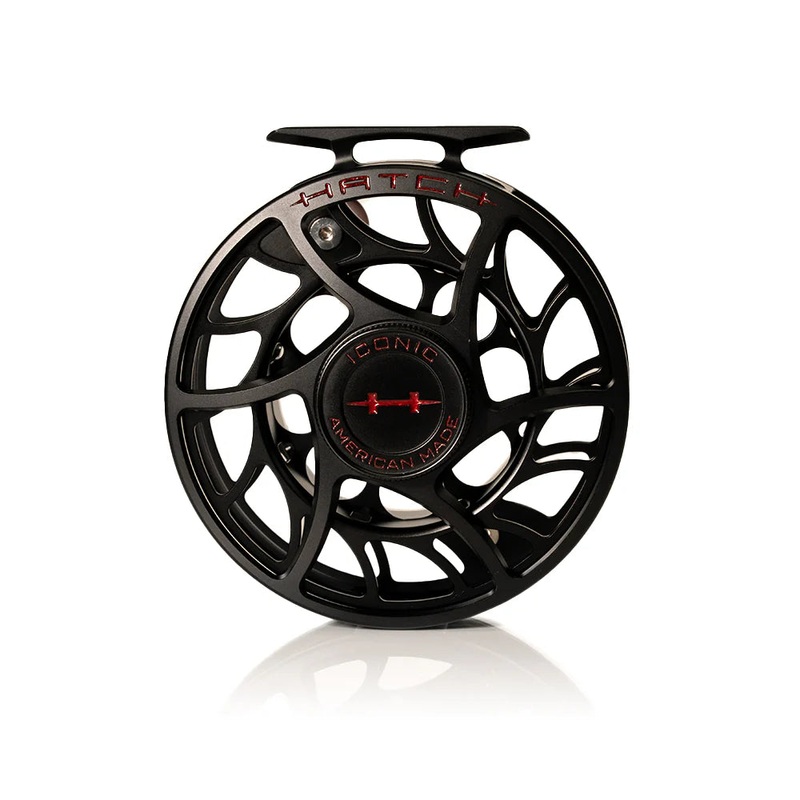 Hatch Custom Black Widow Reel|5+ LA|7+ LA|9+ LA