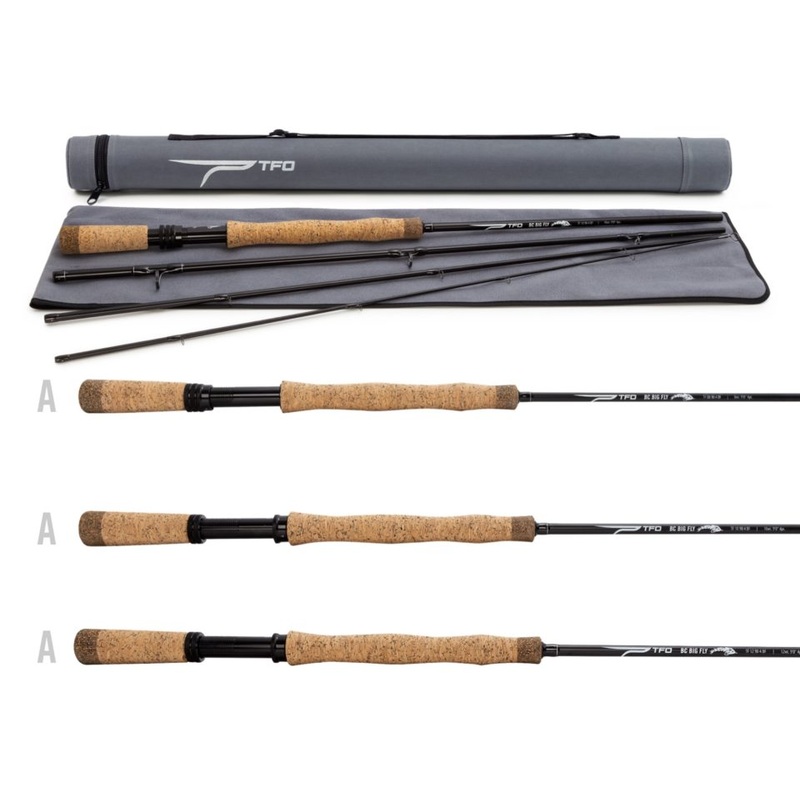 TFO BC Big Fly Rod – 4 Piece|8 wt. 9’0″ 4 pc.|10 wt. 9’0″ 4 pc.|12 wt. 9’0″ 4 pc.