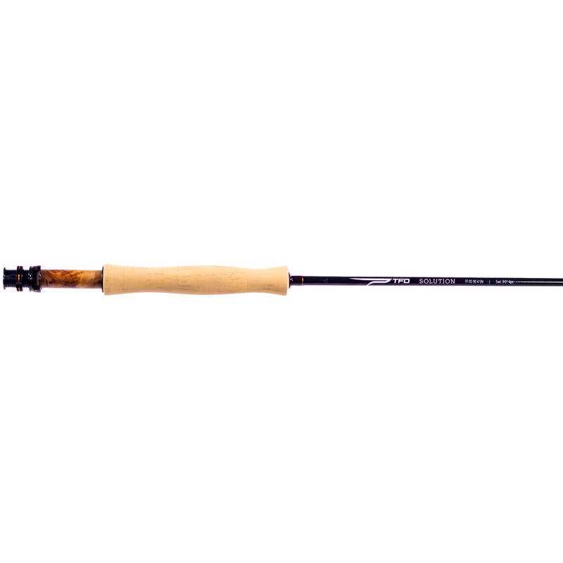 TFO Solution Fly Rod w/Case|3 wt. 8’0″ 4 pc.|4 wt. 8’6″ 4 pc.|4 wt. 9’0″ 4 pc.|5 wt. 8’6″ 4 pc.|5 wt. 9’0″ 4 pc.|5 wt. 9’6″ 4 pc.|6 wt. 9’0″ 4 pc.|6 wt. 9’0″ 4 pc. Fighting Butt|7 wt. 9’0″ 4 pc.|7 wt. 10’0″ 4 pc.|8 wt. 9’0″ 4 pc.