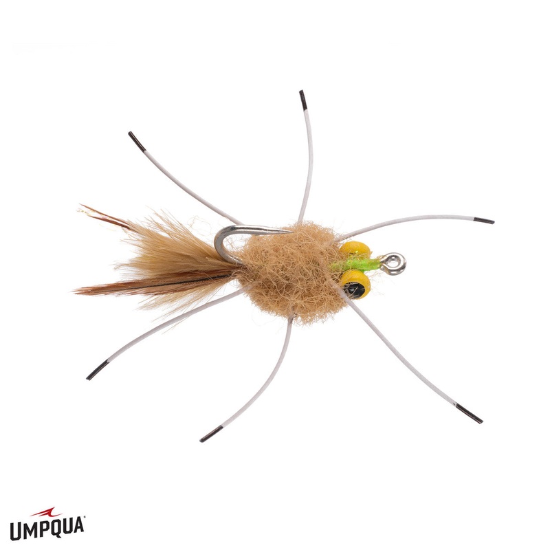 Umpqua Rag Head Crab 2.0|Olive|White|2|8|4