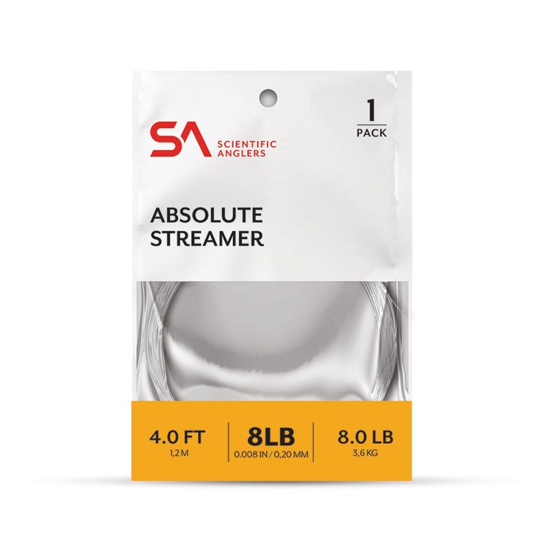 Scientific Anglers Absolute Streamer Leader 4′
