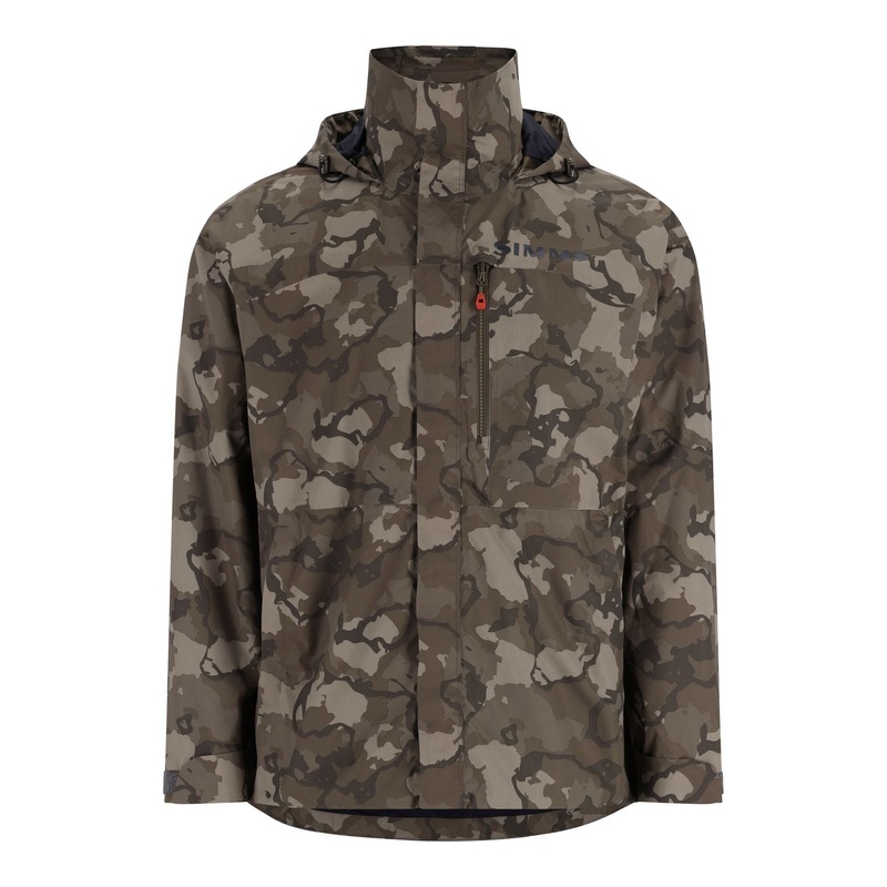 Simms Challenger Jacket|Medium|Large|X Large|Regiment Camo Olive Drab|Black