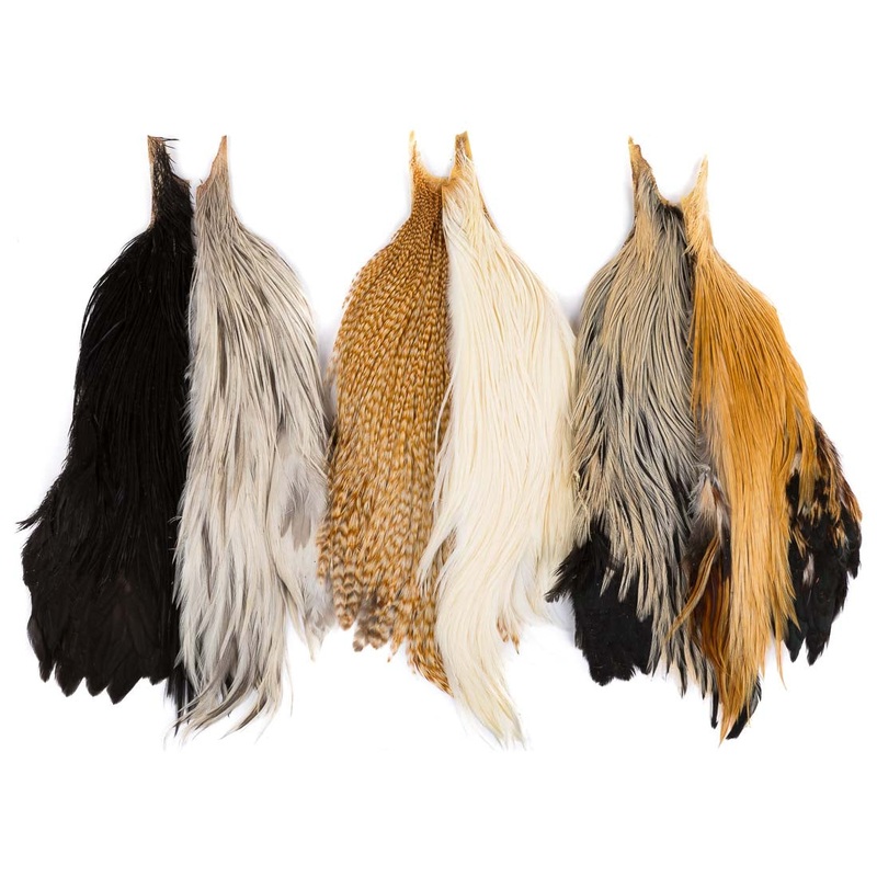 Metz – Cock 1/2 Necks|Black|Grizzly|Medium Dun|Dyed Olive|Dark Dun