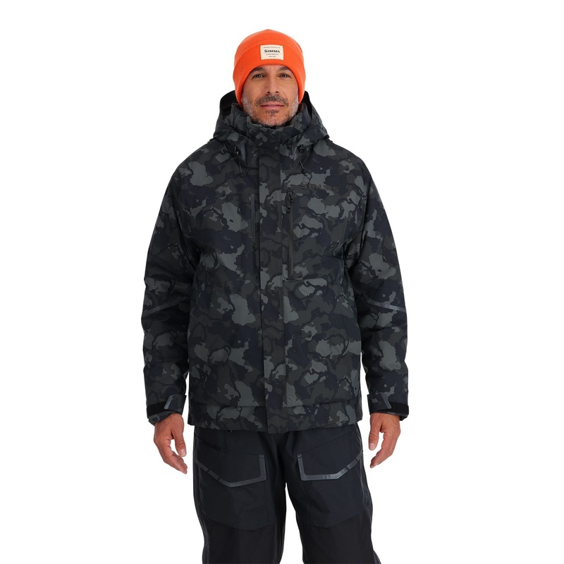 Simms Challenger Insulated Jacket Regiment Camo Carbon