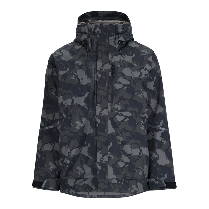Simms Challenger Insulated Jacket Regiment Camo Carbon