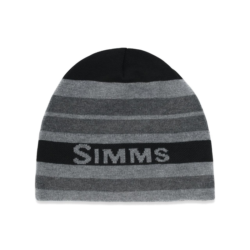 Simms Everyday Beanie|Black|Carbon Stripe|Midnight