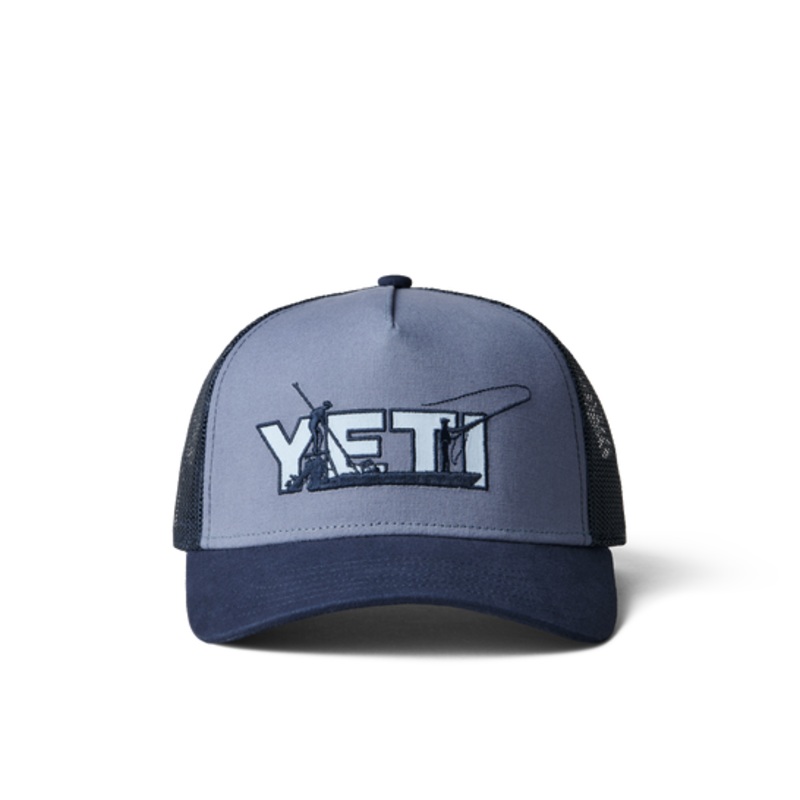YETI SKIFF TRUCKER HAT|Dark Blue
