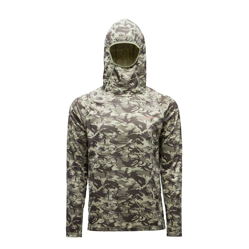 GRUNDENS SOLSTRALE HOODIE|Medium|Large|X Large|XX Large|Refraction Camo Green|Tea Duck Camo|Deep Lichen Green