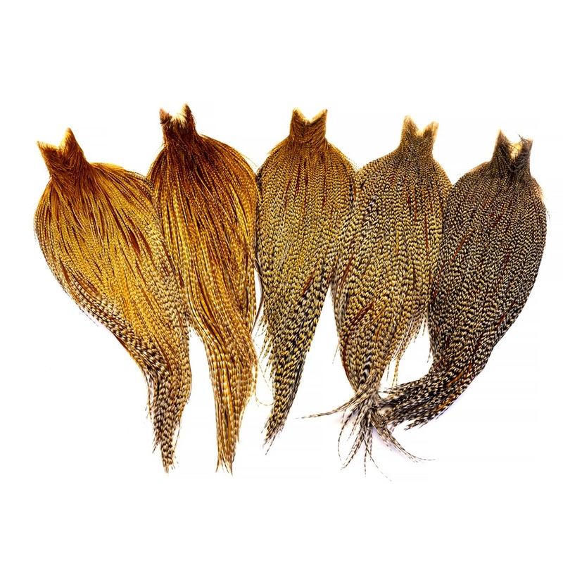 Whiting Heritage Hackle Cape|Badger Variant|Dun Variant