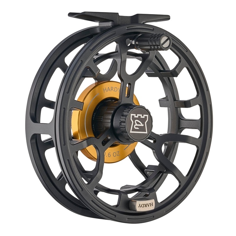 Hardy Euro Averon Fly Reel|5000 – 4/5/6|Black