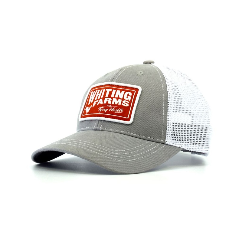 Whiting Farms Mesh Cap Nimbus Cloud/White