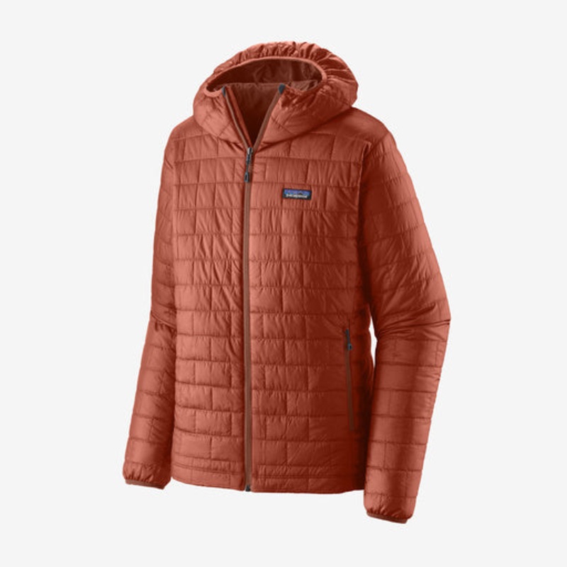 Patagonia Men’s Nano Puff Hoody – Burnished Red