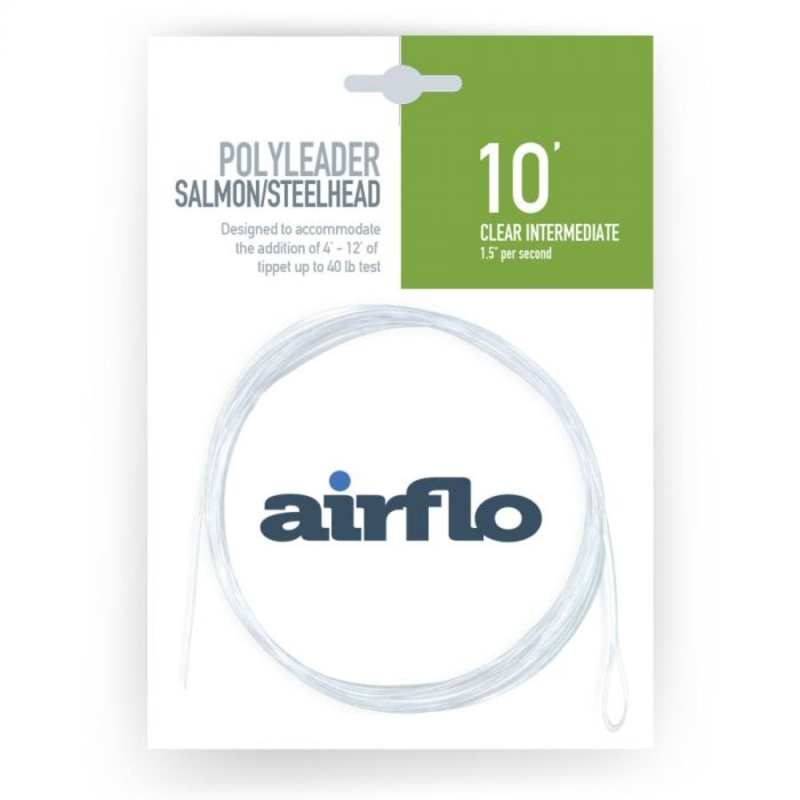 Airflo Salmon Polyleader 10ft – Extra Strong 40lb