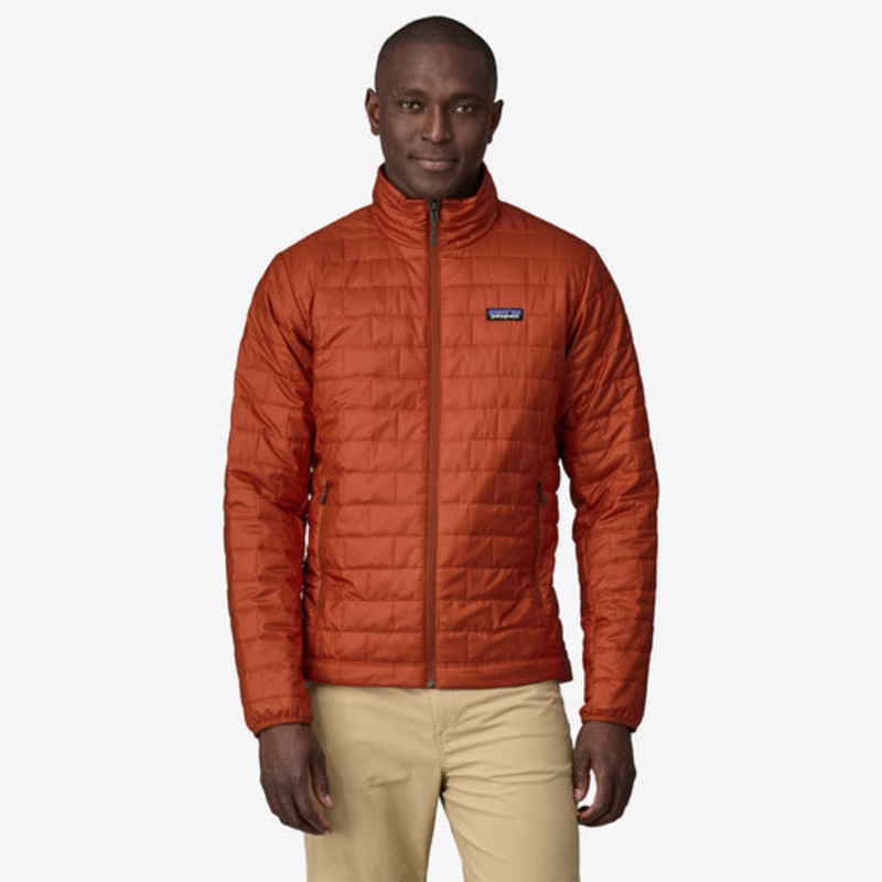 Patagonia Men’s Nano Puff Jacket – Burnished Red