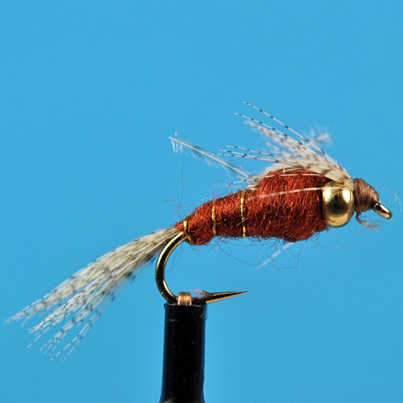 Bead head mayfly brown|12|14|16|18
