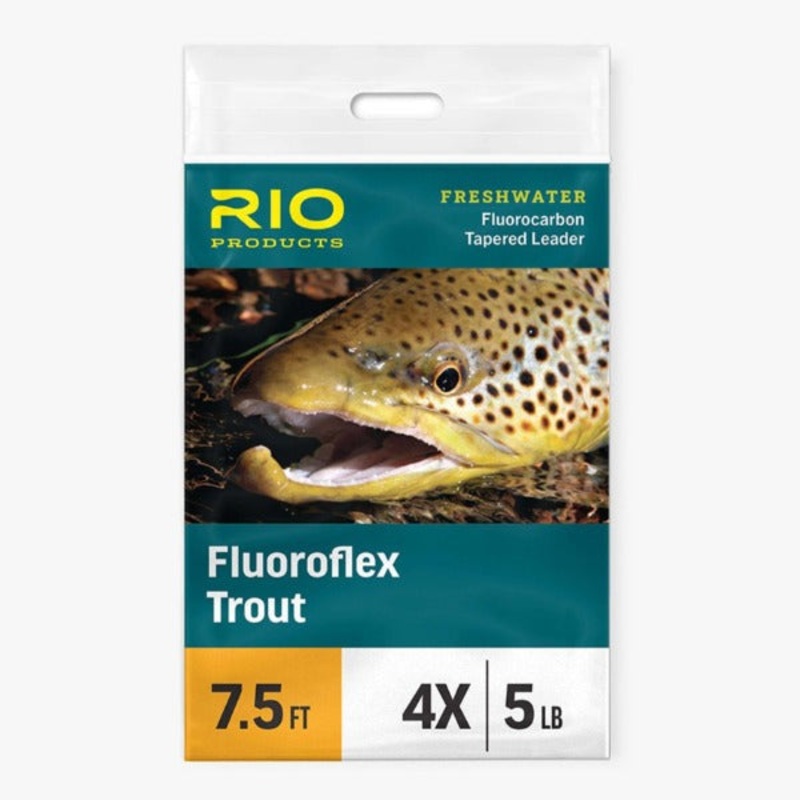 Rio Fluoroflex Trout Leader|2X|3X|4X|5X|9′