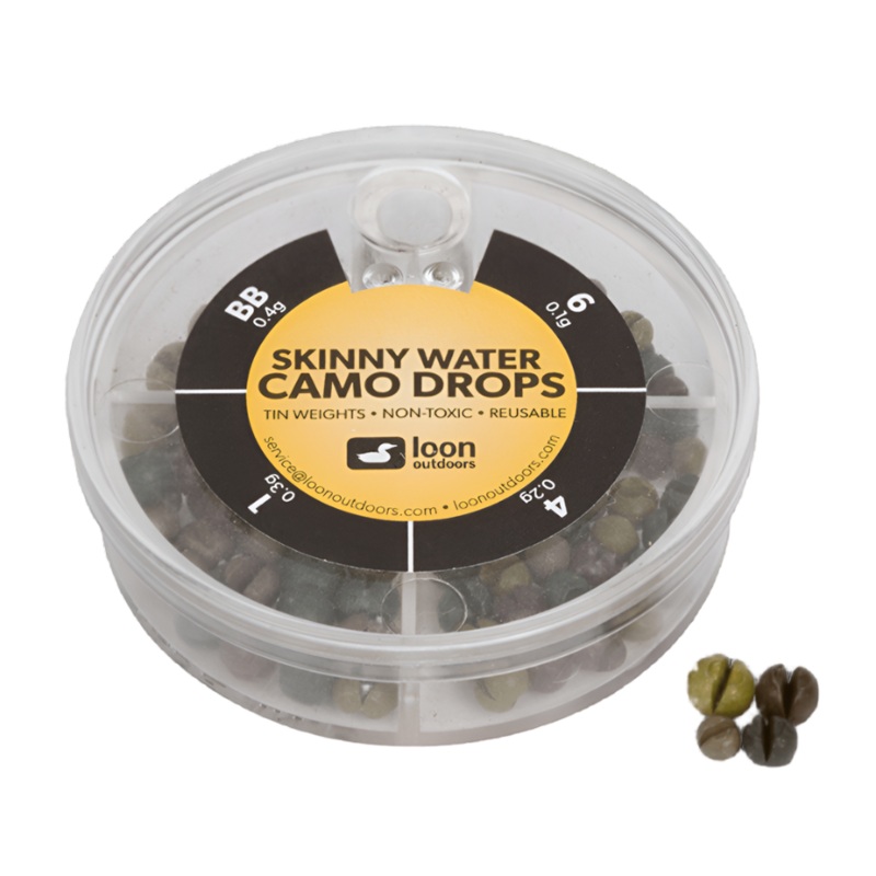 Loon Outdoors Camo Drops|4-Division|6-Division|Twist Pot|Big Water|Skinny|Assorted|1|AAA|AB|BB