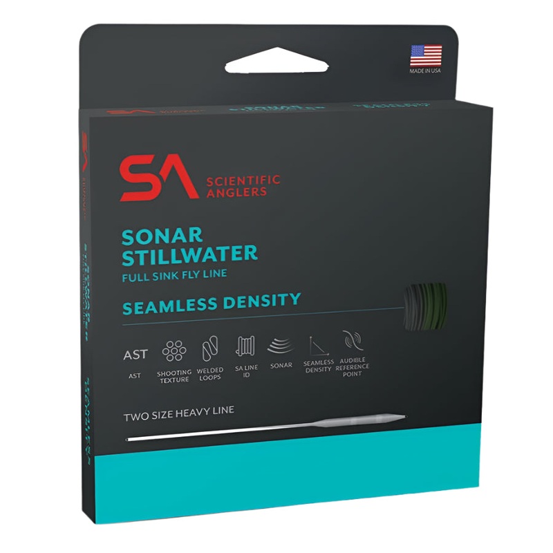 SA Sonar Stillwater Seamless Density Sinking Fly Line