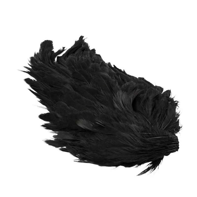 Hareline India Hen Back|Black |11|Natural |242|Olive |263|Prince Nymph Brown |395