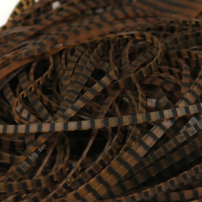 Hareline Magnum Predator Legs|Grizzly Barred Fl. Chartreuse |175|Grizzly Barred Rootbeer |178|Grizzly Barred Smoke |179|Barred Pumpkin |10