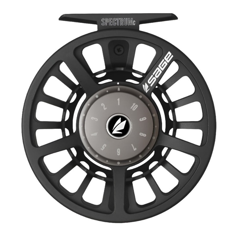 Sage Spectrum C Fly Reel|3/4|5/6|7/8|9/10|Black|Grey