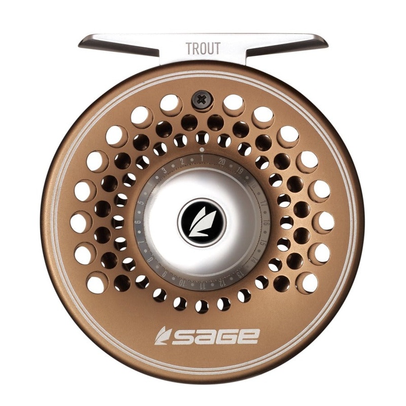 Sage Trout Fly Reel|Bronze|Stealth/Silver|Flint|2/3/4|4/5/6|6/7/8