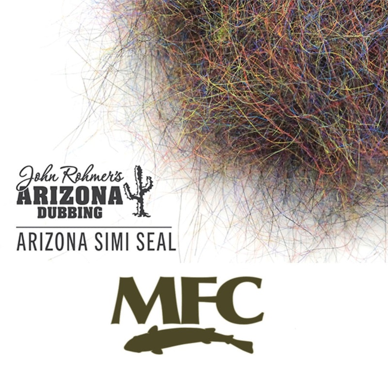 MFC Arizona Simi Seal Dubbing|Black|Black Blue|Black Peacock|Black Purple|Black Red|Blood Leech|Bronze Peacock|Brown|Burgundy|Canadian Black|Canadian Brown|Canadian Olive|Dark Olive|Golden Olive|Golden Peacock|Gray Olive|Halloween|Olive|Peacock|Red