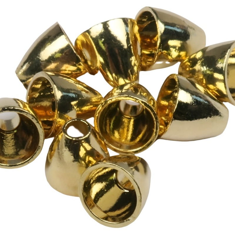 Hareline Tungsten Coneheads|Copper|Gold|Nickle|Medium|Large|Small