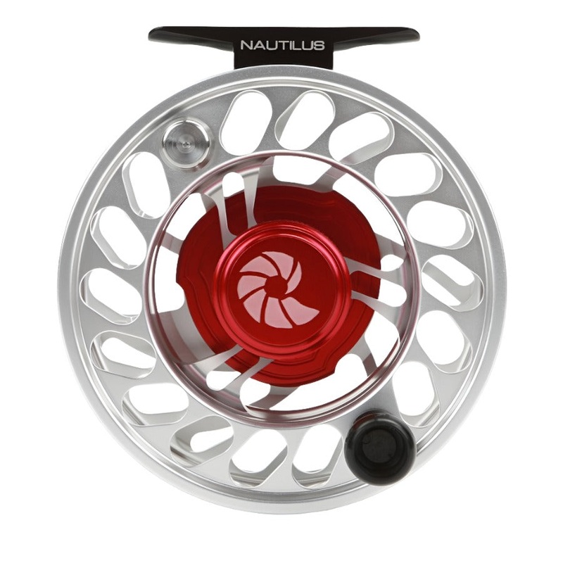 Nautilus CCF-X2 Fly Reel|6/8|8/10|10/12|Silver King|Black|Silver