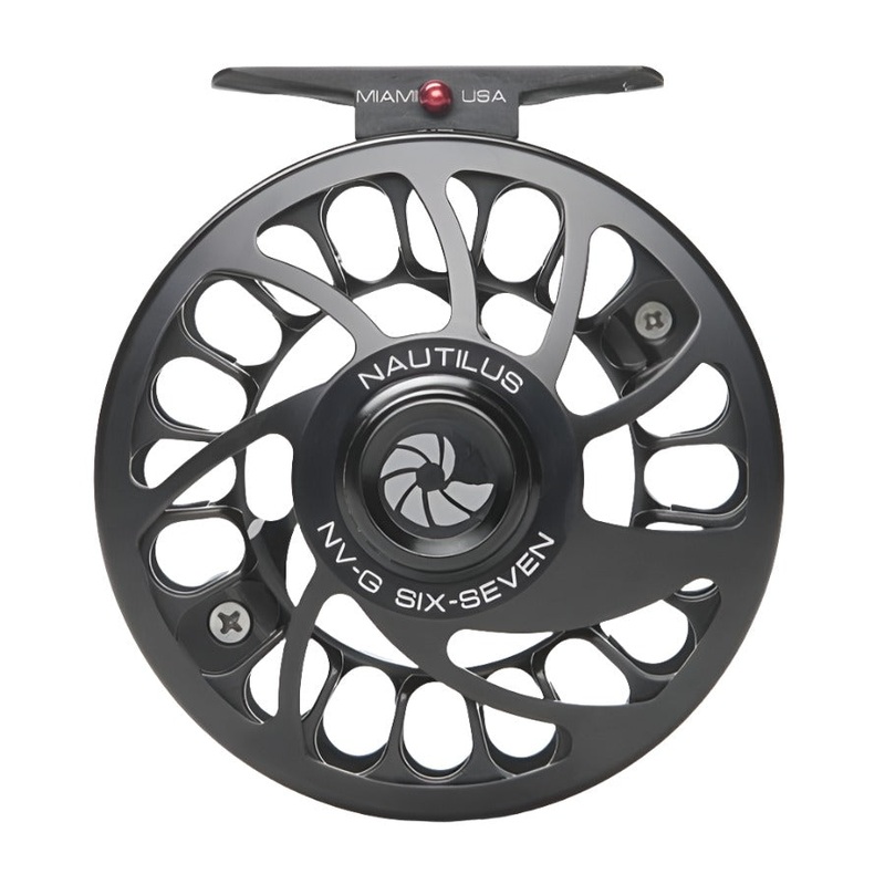 Nautilus NV-G Fly Reel|5/6|6/7|8/9|9/10|LH|RH|Black