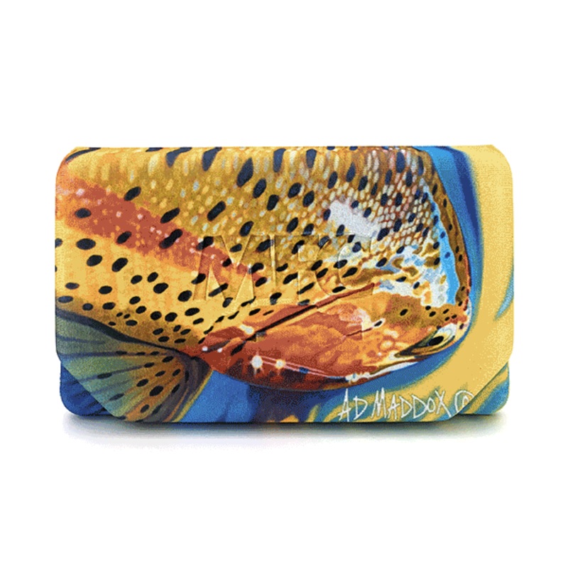 MFC Flyweight Fly Box|Hallock’s Brown Trout|Keep ‘Em Wet|Mottled Cork|Golden Stone|Maddox’s Go Pro Bow