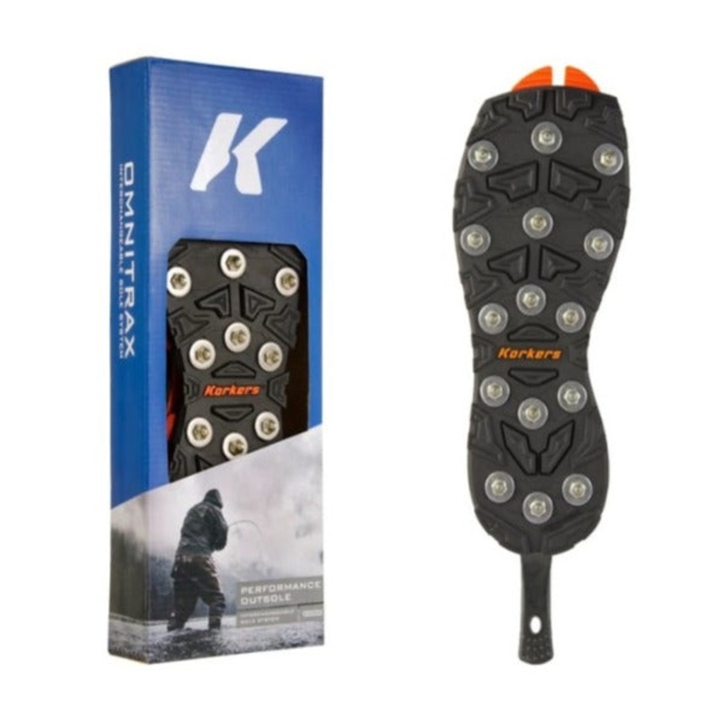 Korkers Interchangeable Triple Threat Carbide Spike Sole