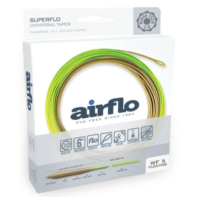 Airflo SuperFlo Ridge 2.0 Universal Taper Floating Freshwater Fly Line