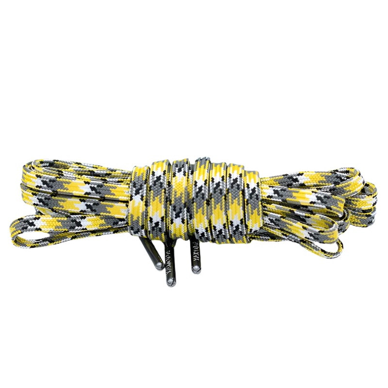 Yakoda Guide Laces|Grasshopper|Gravel Bar|River Bed|River Camo|72″|84″