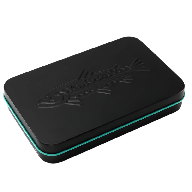 Yakoda Slim Tin With Foam|Charcoal and Teal|Cactus Sky|Olive and Off White
