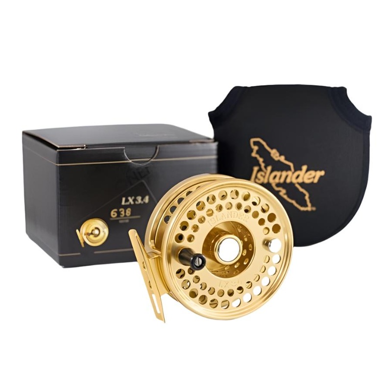 Islander LX Fly Reel|Gold|Blue|Black|Red|Bronze|3.4 (5/6)|3.6 (7/8)|3.8 (8/9)|4.0 (9/10)