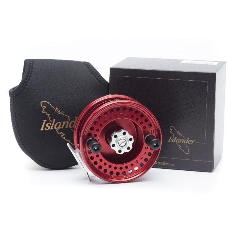 Islander MR2-LA Mooching Reel|Clear|Gold|Blue|Red|One Size