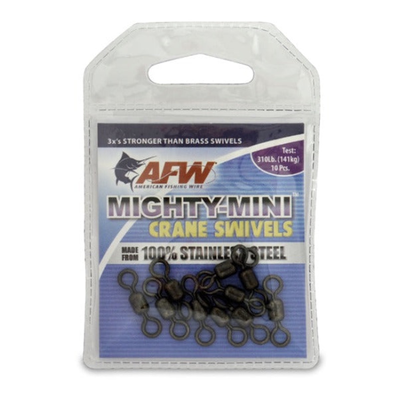 AFW Mighty Mini Crane Swivel|78lb|100lb|10 Pieces