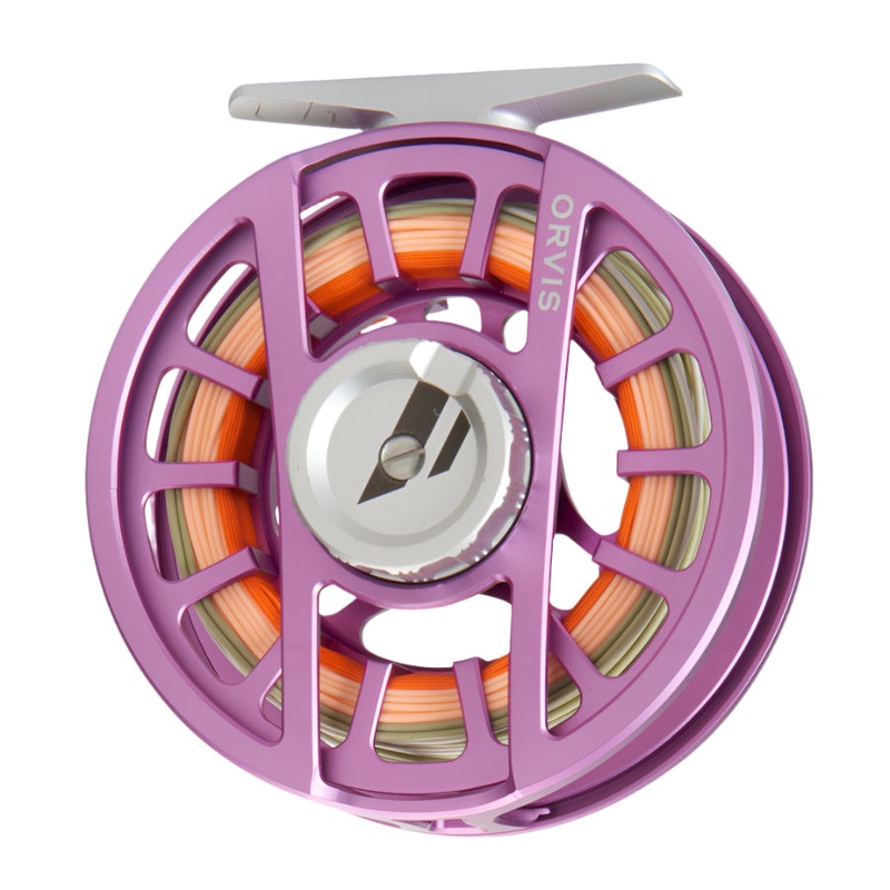 Orvis Hydros Fly Reel|Black|Matte Olive|Silver|Ice Blue|Matte Gold|Lilac|II (3/4/5)|III (5/6/7)|IV (7/8/9)