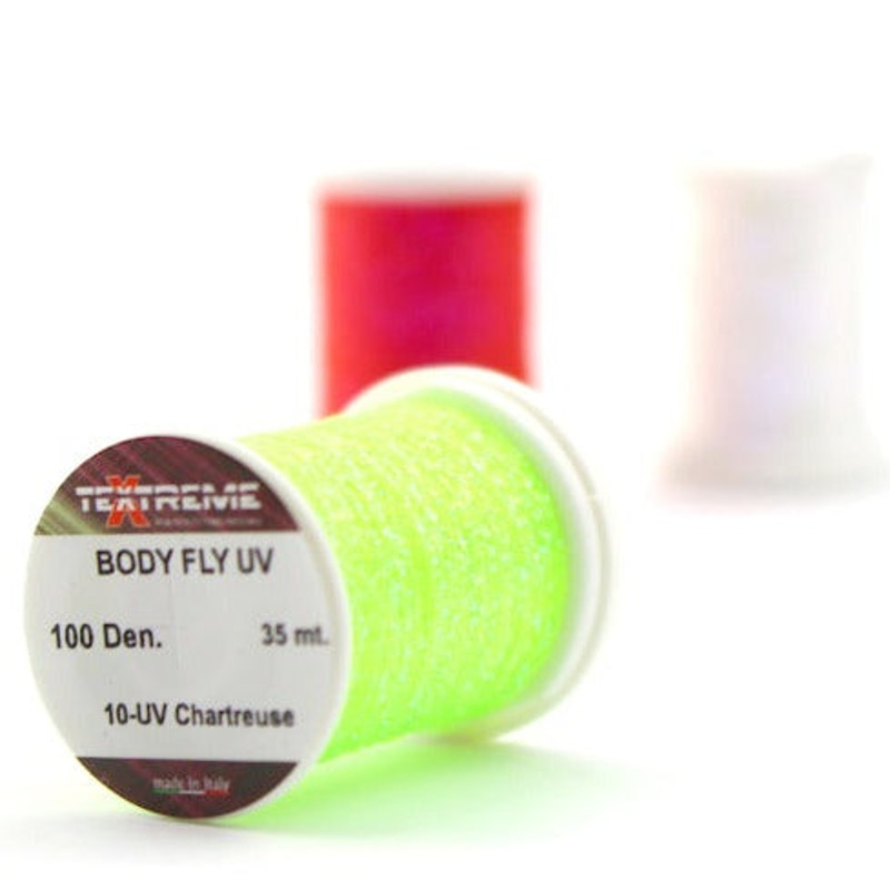 Textreme Body Fly UV|UV Black|UV Sand|UV Brown|UV Olive|UV Pink|UV Chartreuse|UV Light Olive|UV Purple|UV Rusty Brown