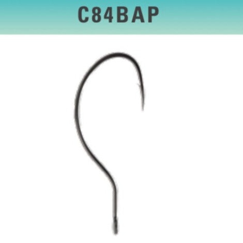 Mustad Heritage C84BAP Saltwater Curved Back Shrimp Hook