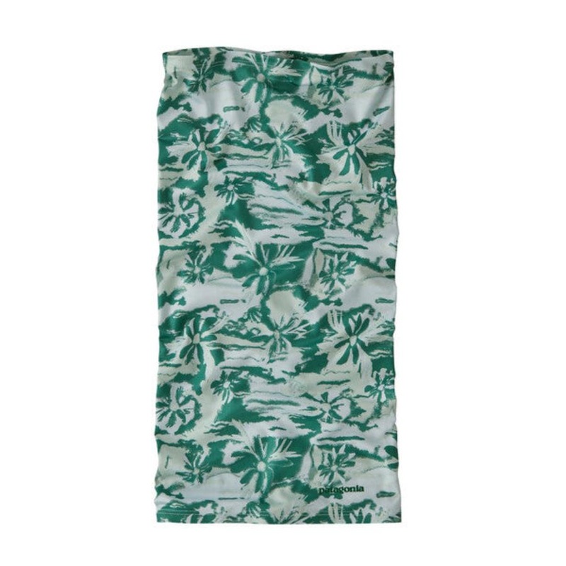 Patagonia UPF Sun Mask|Salt Grey|Cliffs and Waves: Wispy Green|Utility Blue
