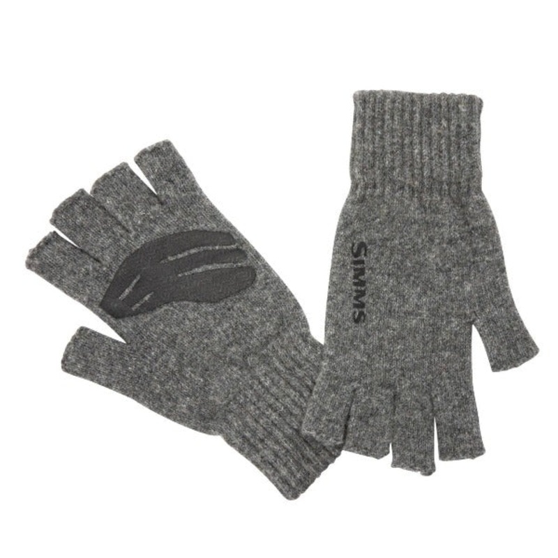 Simms Wool Half Finger Gloves|Small/Medium|Large/X-Large